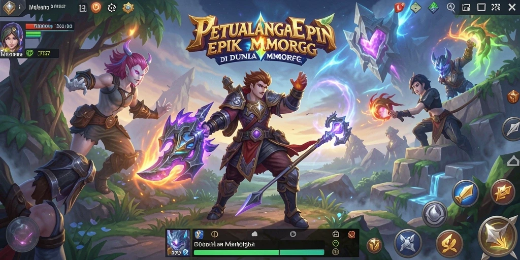 Gameplay petualangan epik dalam 2757 yang menakjubkan.