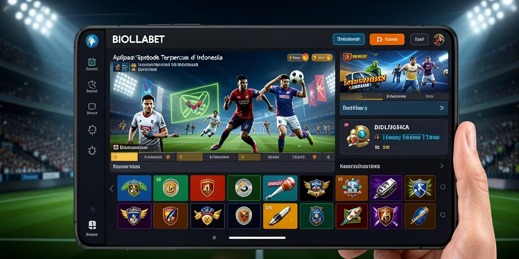 Tampilan gameplay Sportsbook yang menarik dan interaktif di BIOLABET.