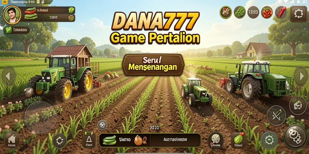 Gameplay DANA777 yang seru dan interaktif dalam bertani.