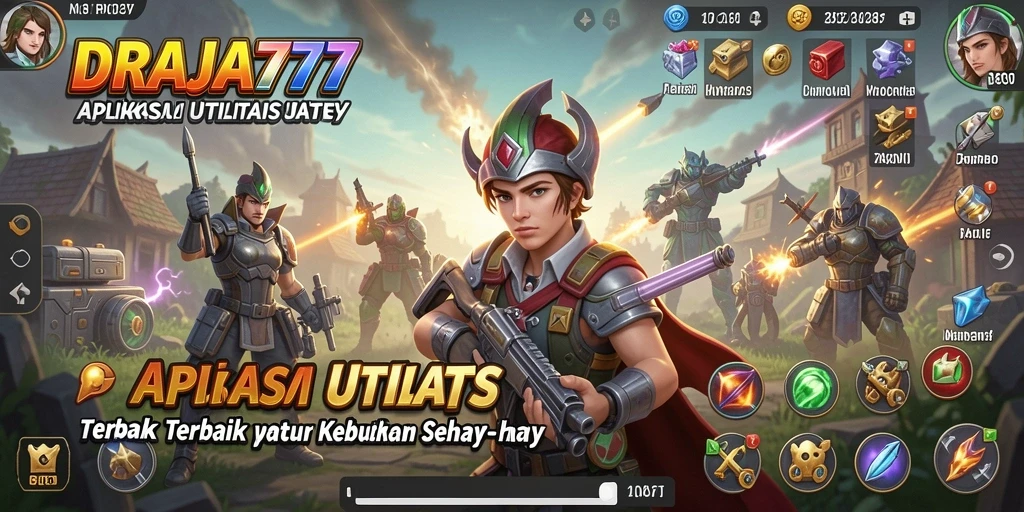 Tampilan antarmuka DRAJA777 yang sederhana dan intuitif.