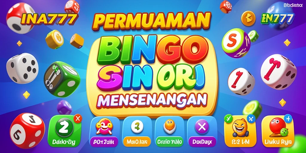 Tampilan gameplay menarik dari INA777 saat bermain Bingo.