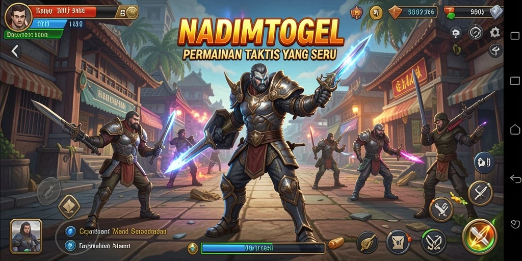 Screenshot gameplay NADIMTOGEL yang menunjukkan aksi seru di TPS.