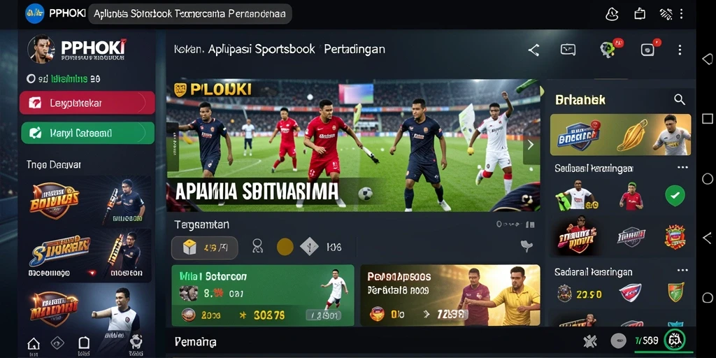 Tampilan gameplay PPHOKI yang menarik dan interaktif dalam sportsbook.