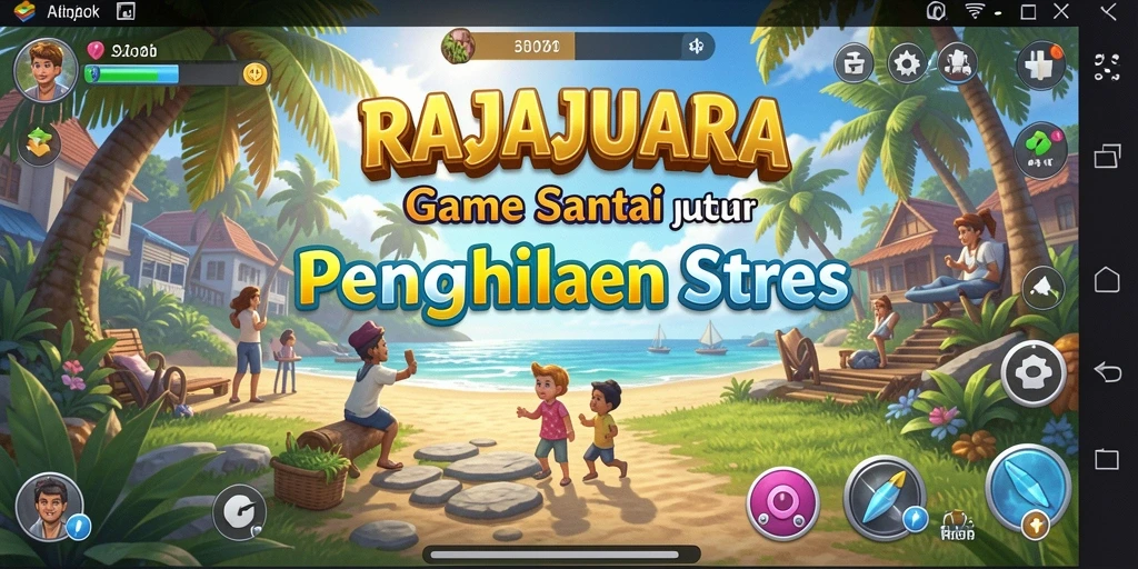 Tangkapan layar gameplay seru dari RAJAJUARA yang menarik.