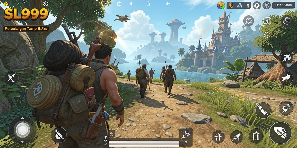 Menampilkan gameplay seru dan eksplorasi bebas di SL999.