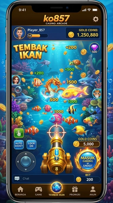 Proses unduh aplikasi di ko857 yang cepat dan mudah.